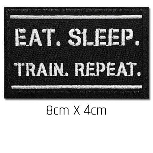 Parche Eat. Sleep. Train. Repeat.