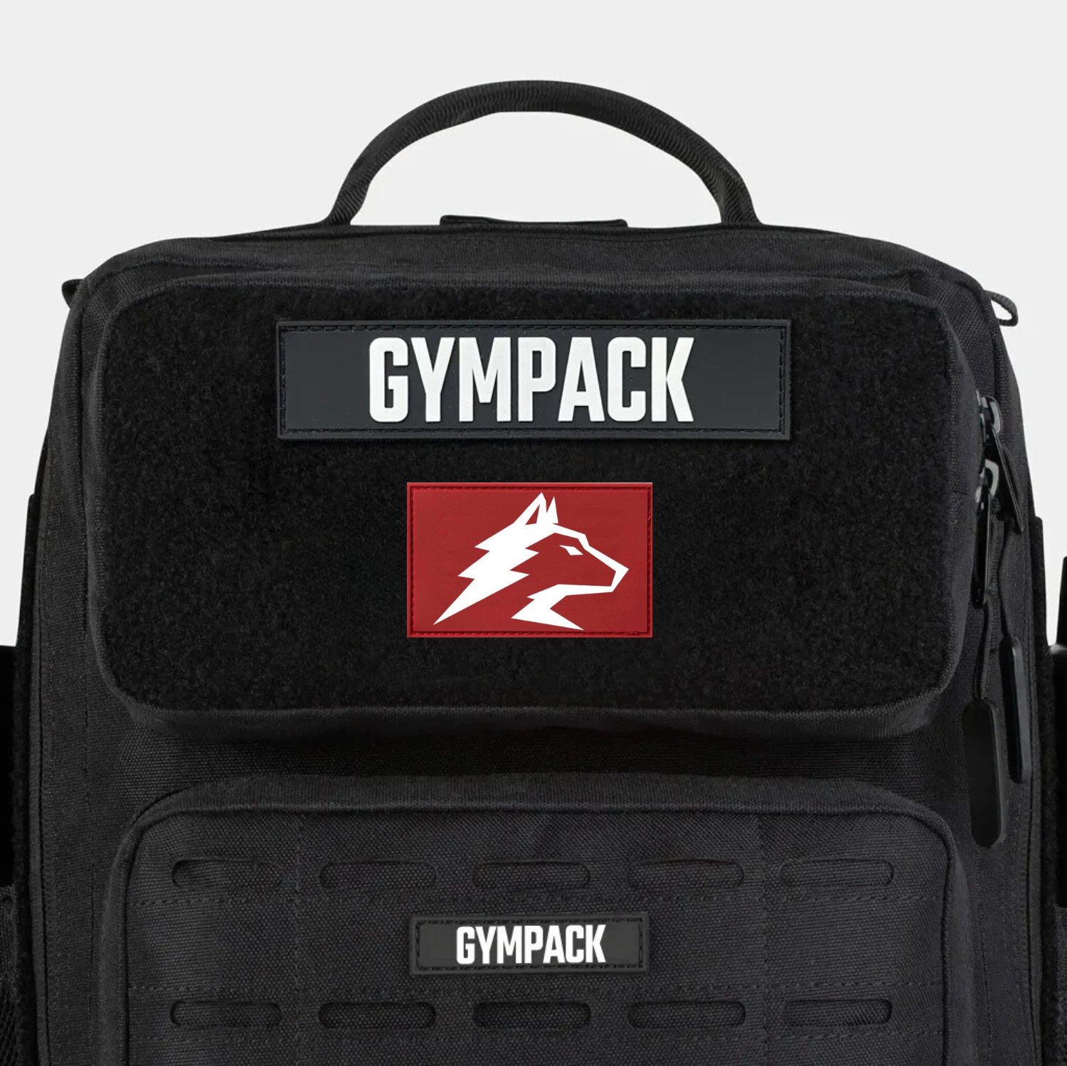 Parche Lobo Gympack Rojo