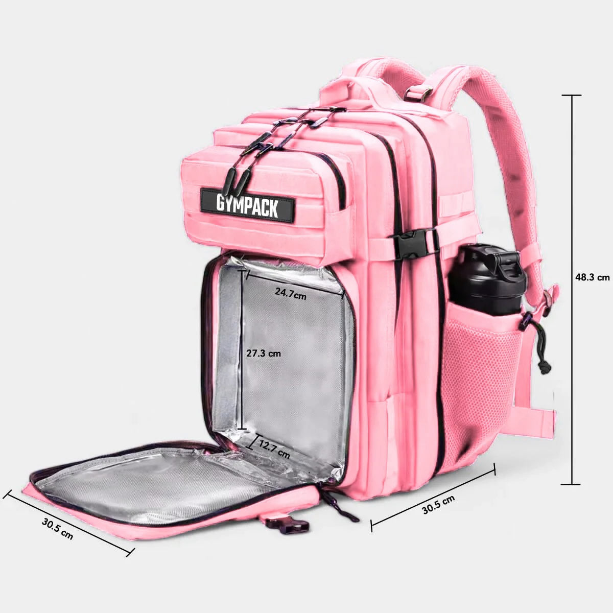Mochila Térmica Gympack 50L Rosa