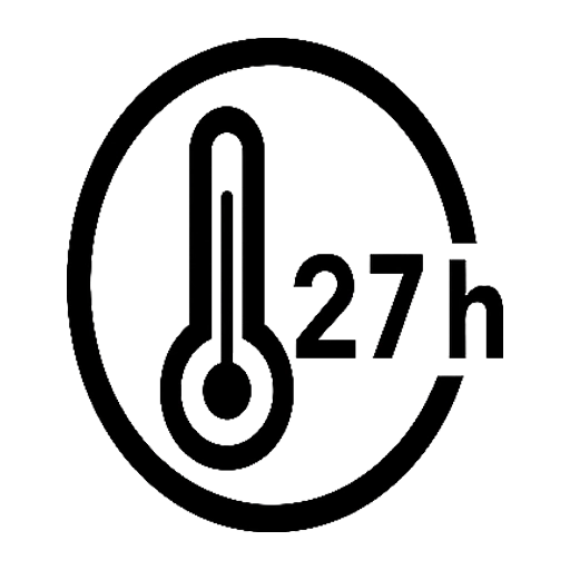 Mantiene hasta 27h
