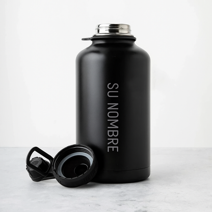 Botella Térmica Premium Gympack 2000ml - Personalizada Nombre