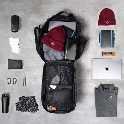 Gympack Pro 25L Negra y Rosa