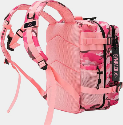 Gympack Pro 25L Rosa Camo