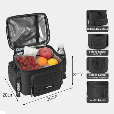 Bolsa Térmica Lonchera 13L Gympack Verde