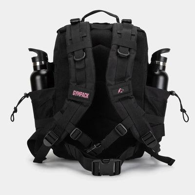 Gympack Pro 25L Negra y Rosa