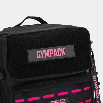 Gympack Pro 25L Negra y Rosa