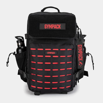 Gympack Pro 50L Negra y Roja