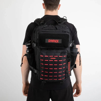 Gympack Pro 50L Negra y Roja
