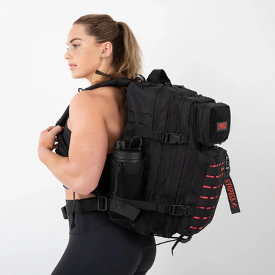 Gympack Pro 50L Negra y Roja