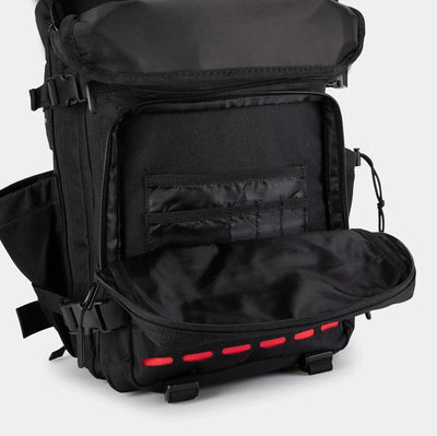 Gympack Pro 50L Negra y Roja