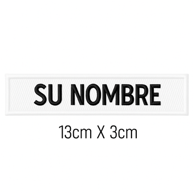 Parche Personalizable Blanco